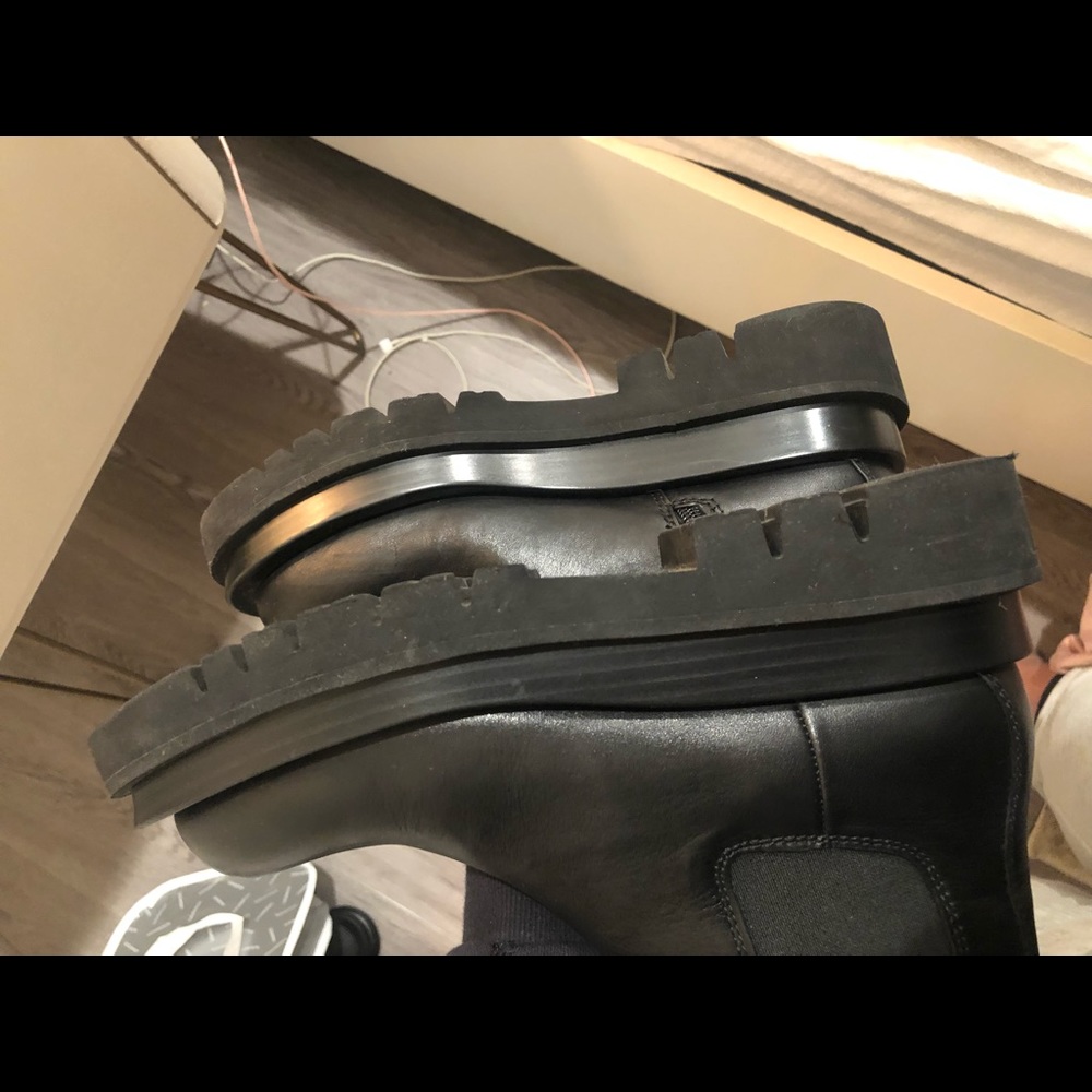 Jeffrey Campbell Tanked Boots Size 6.5